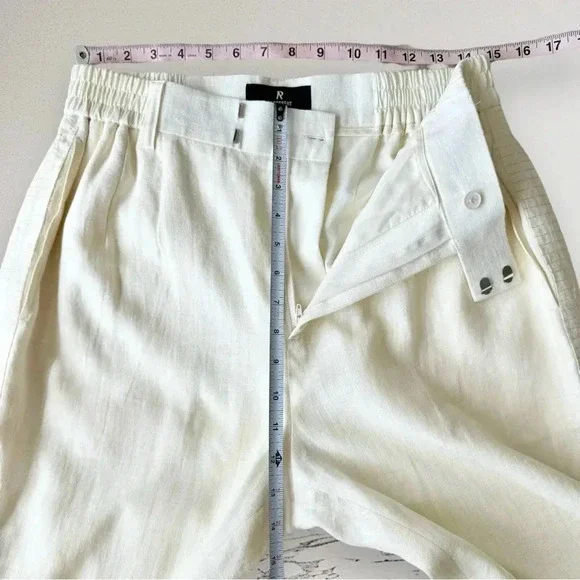 REPRESENT X DUKE + DEXTER RESORT PANT in Ecru Size M